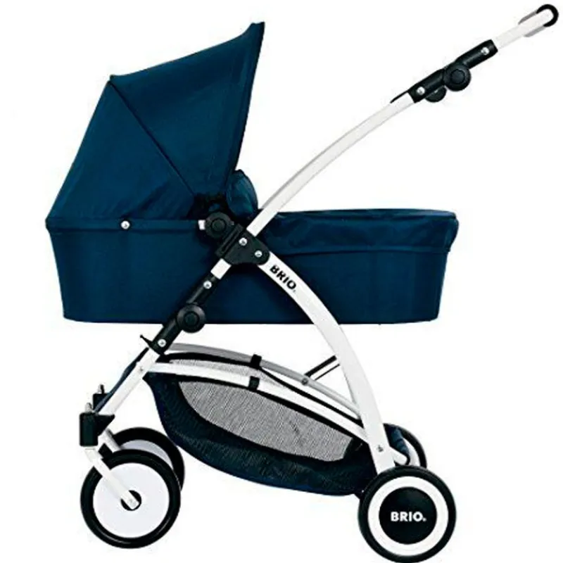 SELECCION DRIM Juegos Y Juguetes De Imitación-Carrito Muñecas Bebé Brio Navy Blue