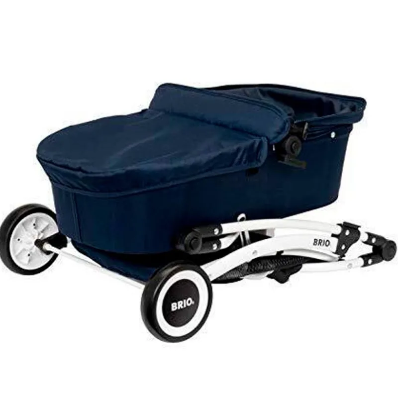 SELECCION DRIM Juegos Y Juguetes De Imitación-Carrito Muñecas Bebé Brio Navy Blue