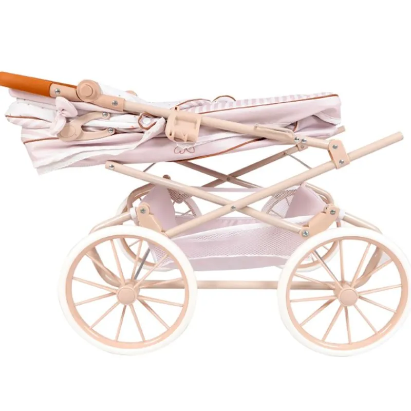 DECUEVAS Muñecas|Juegos Y Juguetes De Imitación-Carro de Muñecas Reborn Verona con Sombrilla