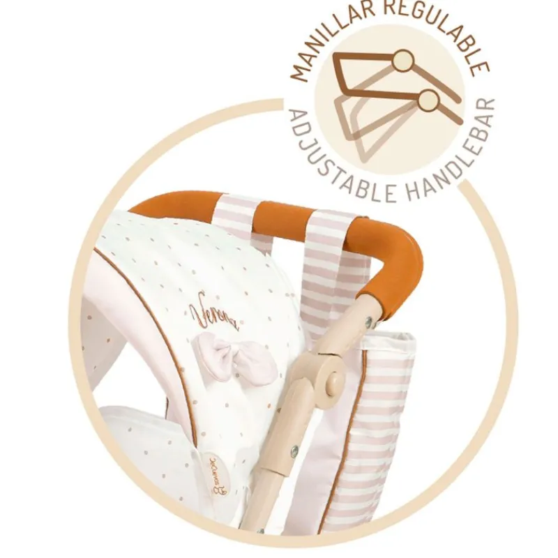 Carro de Muñecas Silla Gemelar Plegable Verona*DECUEVAS Outlet