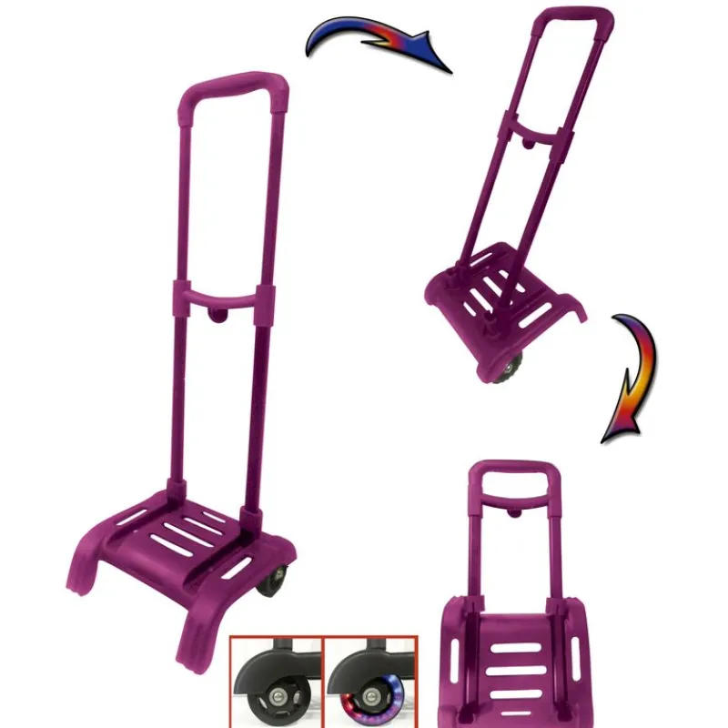 Carro Mochila Plegable Rosa*COPYWRITE New