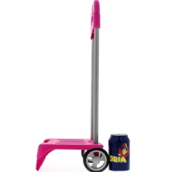 SAFTA Escolar-Carro Portamochilas Fucsia