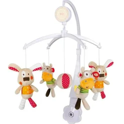 OLMITOS Jueguetes De Primera Infancia-Carrusel Musical Dog colors