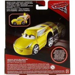 MATTEL Vehículos, Trenes Y Parkings-Cars 3 Coche a Todo Gas Cruz Ramírez