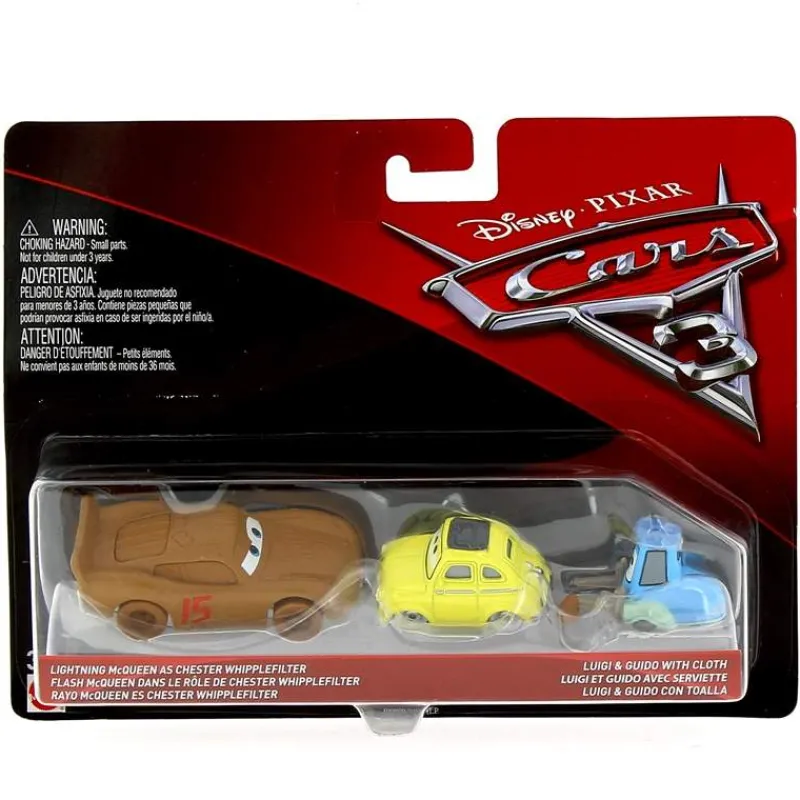 MATTEL Vehículos, Trenes Y Parkings-Cars 3 Pack con 2 Coches Surtidos