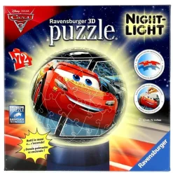 RAVENSBURGER Puzzles Y Construcciones-Cars 3 Puzzle Lámpara de 72 Piezas