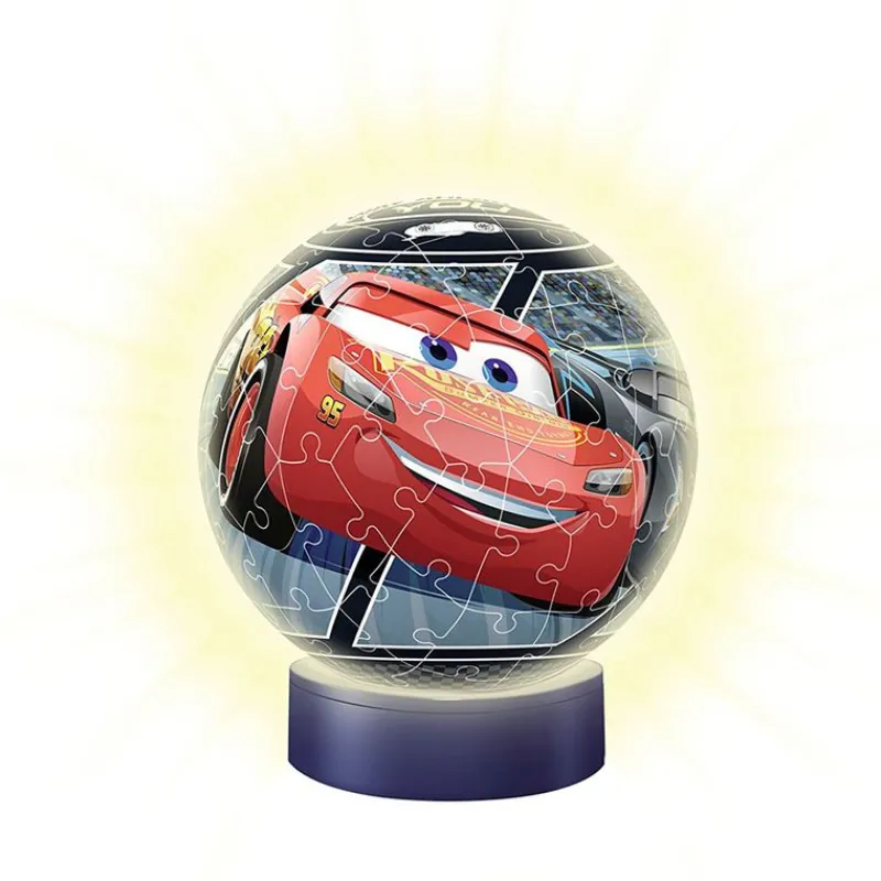 RAVENSBURGER Puzzles Y Construcciones-Cars 3 Puzzle Lámpara de 72 Piezas