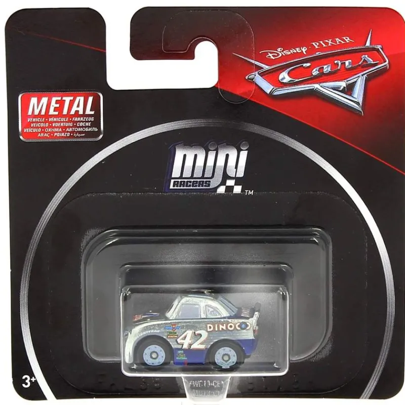 MATTEL Vehículos, Trenes Y Parkings-Cars Mini Racers Cal Weathers Plateado