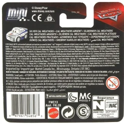 MATTEL Vehículos, Trenes Y Parkings-Cars Mini Racers Cal Weathers Plateado