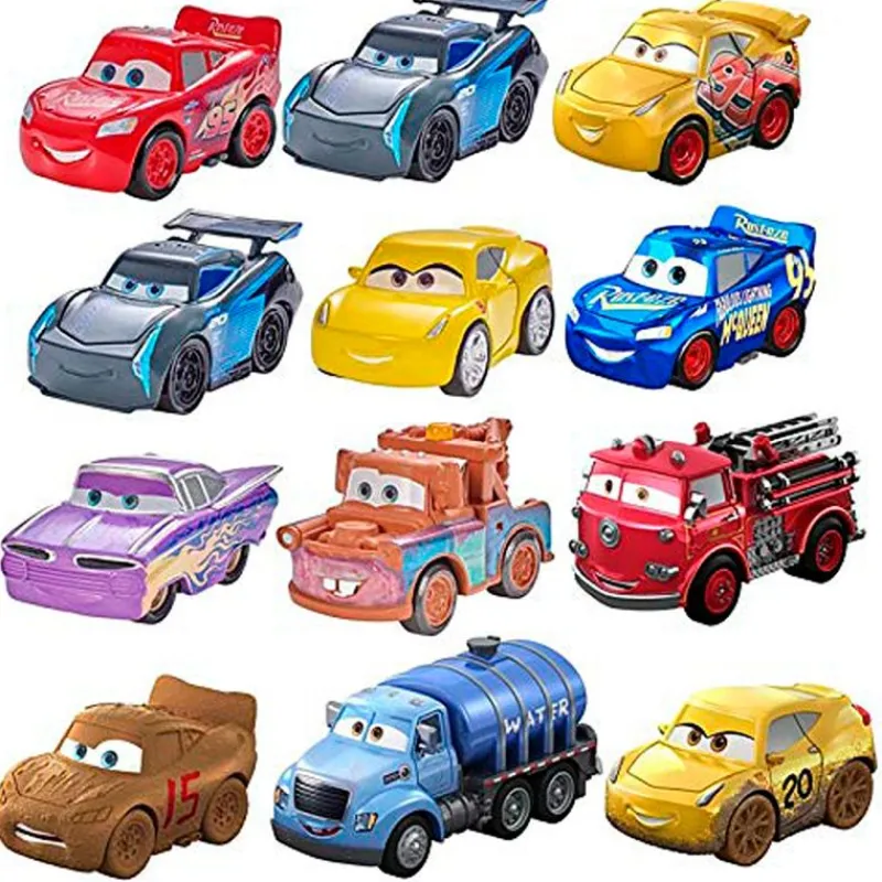MATTEL Vehículos, Trenes Y Parkings-Cars Mini Racers Pack 3 Mini Vehículos Surtidos