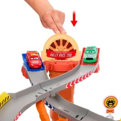 MATTEL Vehículos, Trenes Y Parkings-Cars Pista de Rescate