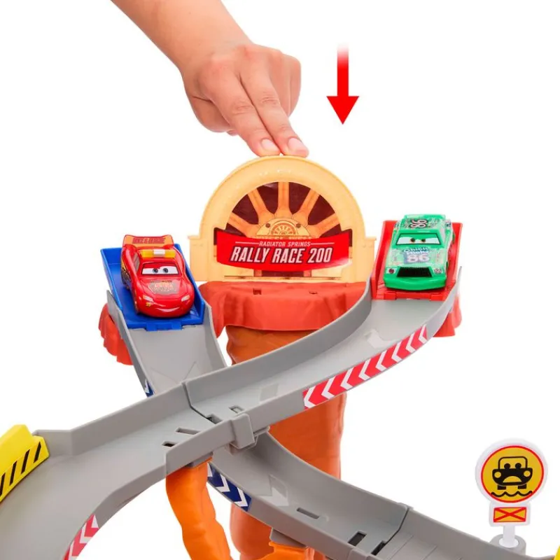 MATTEL Vehículos, Trenes Y Parkings-Cars Pista de Rescate