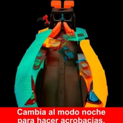 Cars Pista Glow Race Lanza y Cruza*MATTEL New