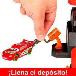Cars Pista Glow Race Lanza y Cruza*MATTEL New