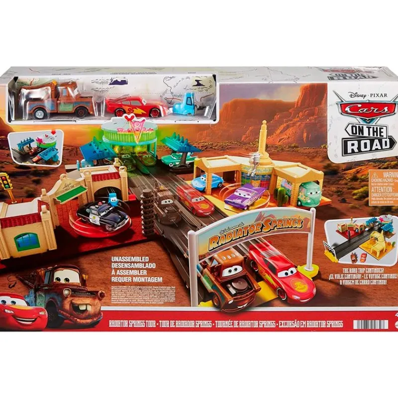 MATTEL Vehículos, Trenes Y Parkings-Cars Playset Radiator Springs