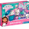 CLEMENTONI Manualidades-Casa de Gabby Crea Personajes Yeso