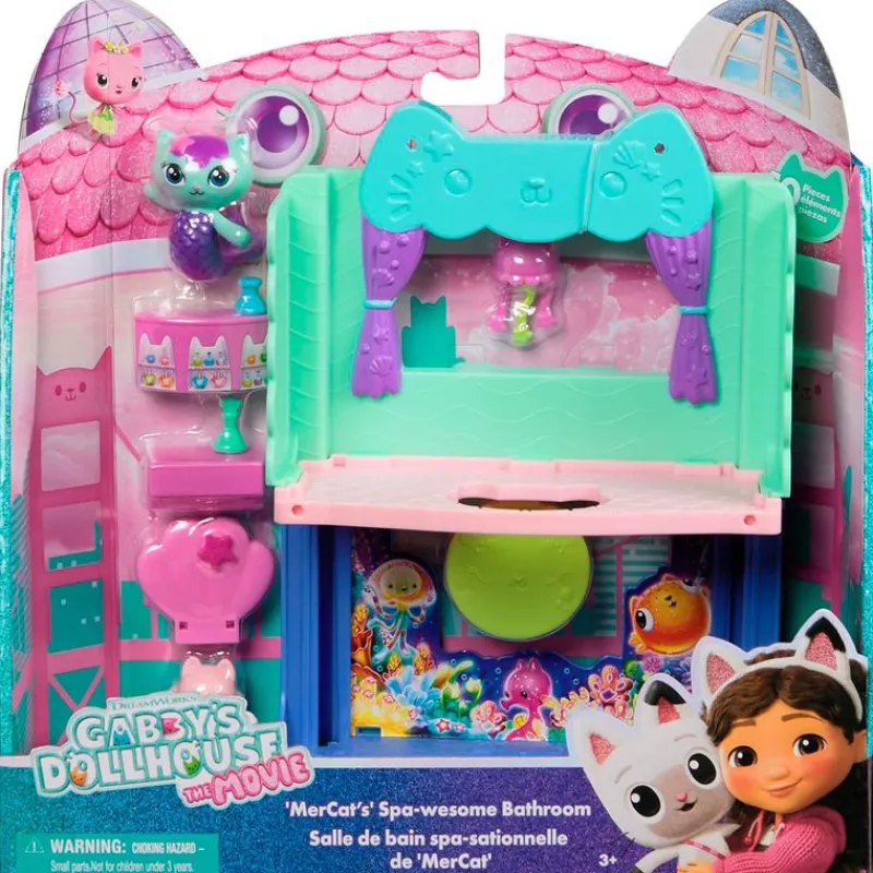 Casa de Muñecas de Gabby Baño Spa-Maravilla de MerCat*SPIN MASTER Clearance