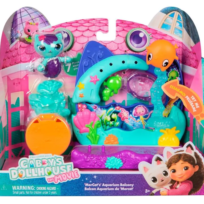 Casa de Muñecas de Gabby Balcón Aquarium de Mercat*SPIN MASTER Clearance