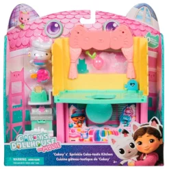 SPIN MASTER Figuras Y Figuras De Acción-Casa de Muñecas de Gabby Cocina Chispática de Pastelito