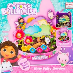 SELECCION DRIM Manualidades-Casa de Muñecas de Gabby Crea Jardín Brillante