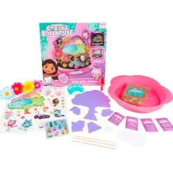 SELECCION DRIM Manualidades-Casa de Muñecas de Gabby Crea Jardín Brillante