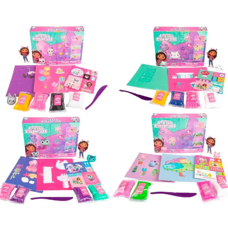 SELECCION DRIM Manualidades-Casa de Muñecas de Gabby Pack Mundo Arcilla STD