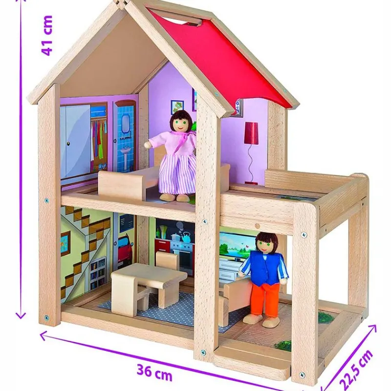 Casa de Muñecas Madera*SIMBA Outlet