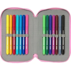 SAFTA Escolar-Casa Muñecas de Gabby Estuche Doble