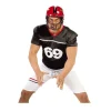 FIESTAS GUIRCA Disfraces Y Complementos|Disfraces Y Complementos-Casco Fútbol Americano Rojo