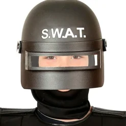 FIESTAS GUIRCA Disfraces Y Complementos|Disfraces Y Complementos-Casco SWAT Antidisturbios Infantil