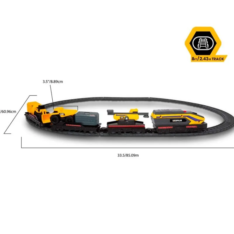 SELECCION DRIM Vehículos, Trenes Y Parkings-CAT Little Machines Circuito Tren