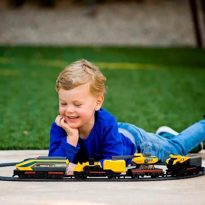 SELECCION DRIM Vehículos, Trenes Y Parkings-CAT Little Machines Circuito Tren