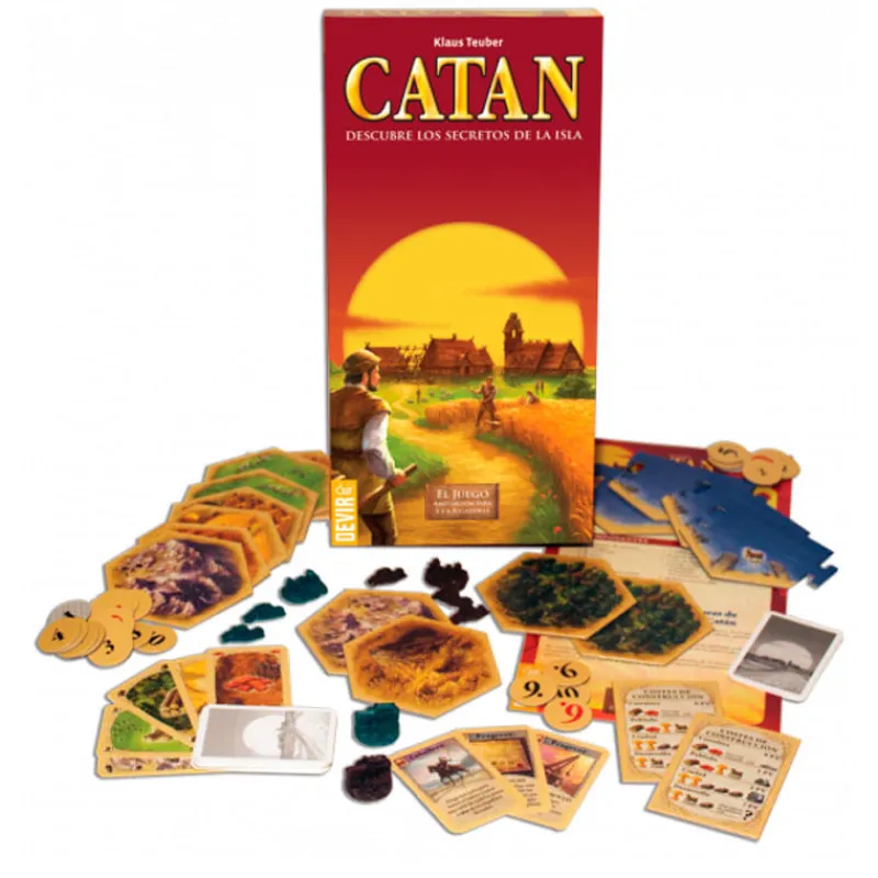 Catan Juego de Mesa Ampliación 5-6 Jugadores*DEVIR