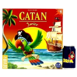 DEVIR Amigos Y Familia-Catan Juego de Mesa Edición Junior
