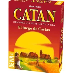 DEVIR Amigos Y Familia|Juegos Para Expertos-Catan Mini Juego de Cartas