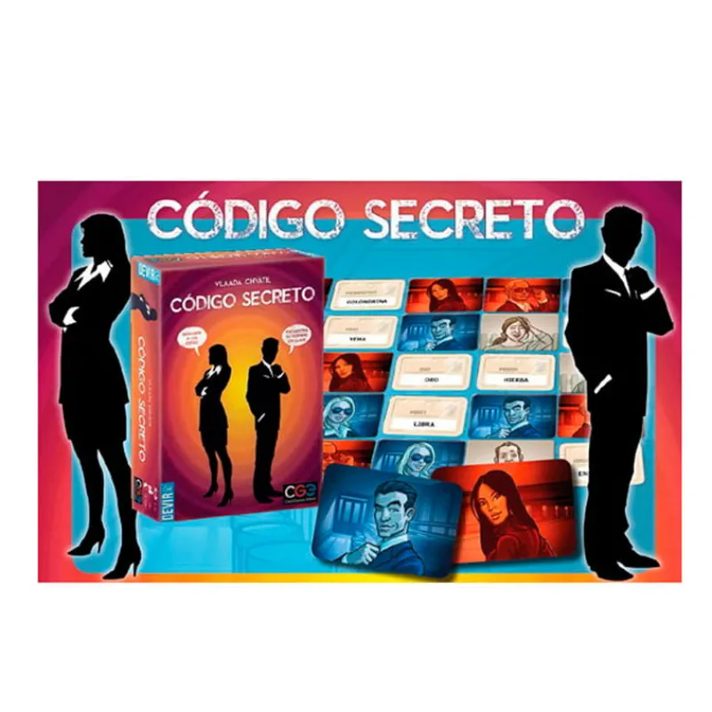 DEVIR Juegos Para Expertos-Código Secreto Juego de Mesa
