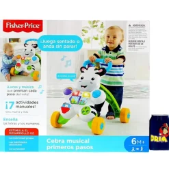 FISHER PRICE Primera Infancia Y Preescolar-Cebra Parlanchina Primeros Pasos -