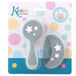 Cepillo y peine bebé Gris*KIOKIDS