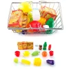 DRIM DISCOUNT Juegos Y Juguetes De Imitación-Cesta Metálica Vegetales Infantil
