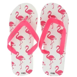 ARDITEX Ropa Y Complementos-Chanclas de Verano Flamingos Rosas