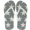 ARDITEX Ropa Y Complementos-Chanclas de Verano Stars Grises