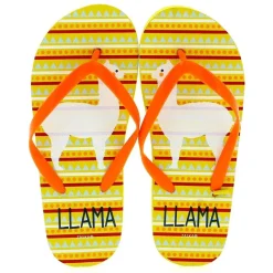 ARDITEX Ropa Y Complementos-Chanclas Llama Amarillas