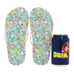 ARDITEX Ropa Y Complementos-Chanclas Unicornio Azules