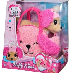 SIMBA Primera Infancia Y Preescolar|Muñecas-Chi Chi Love Fluffy Friend Perrito