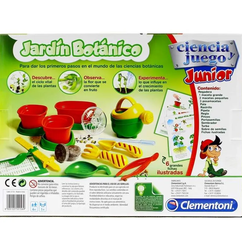 Ciencia Junior Jardín de Botánica*CLEMENTONI Hot