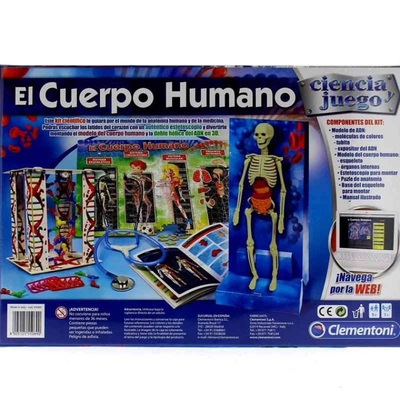 Ciencia y Juego Cuerpo Humano*CLEMENTONI Clearance