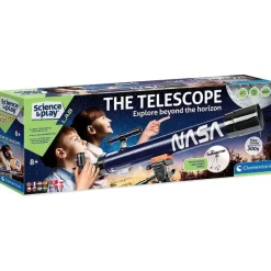 CLEMENTONI Juegos Y Juguetes Educativos-Ciencia y Juego LAB Telescopio