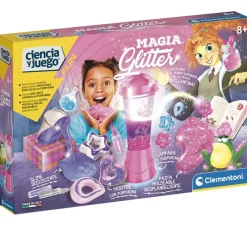 CLEMENTONI Juegos Y Juguetes Educativos-Ciencia y Juego Magia Glitter