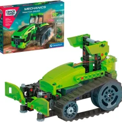 CLEMENTONI Juegos Y Juguetes Educativos-Ciencia y Juego Mechanics Tractor Oruga
