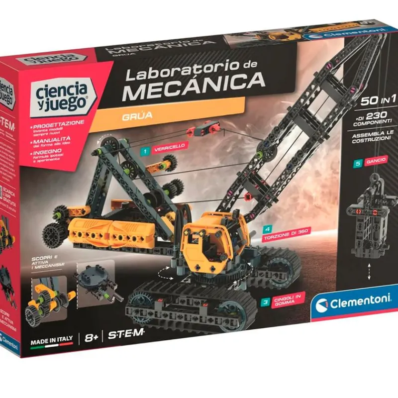Ciencia y Juego Mechanics Grúa*CLEMENTONI Hot